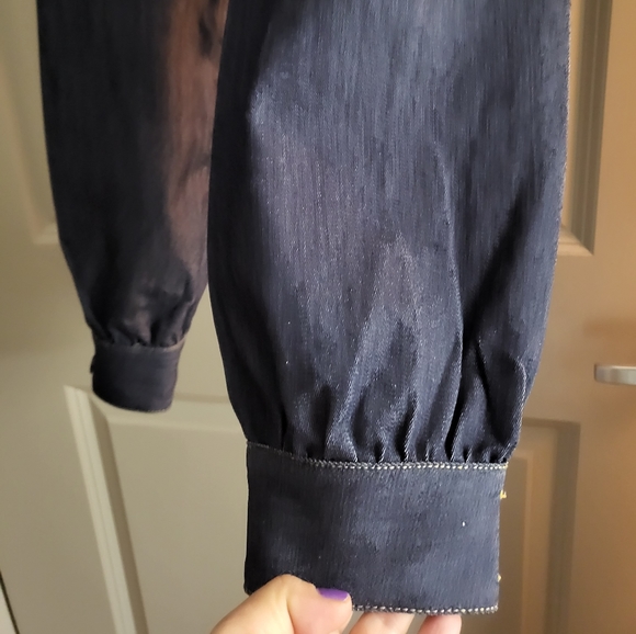 💥 5a7 cinq a sept PARISIAN CHIC DENIM high rise  jogger jeans 💥 - Picture 2 of 11